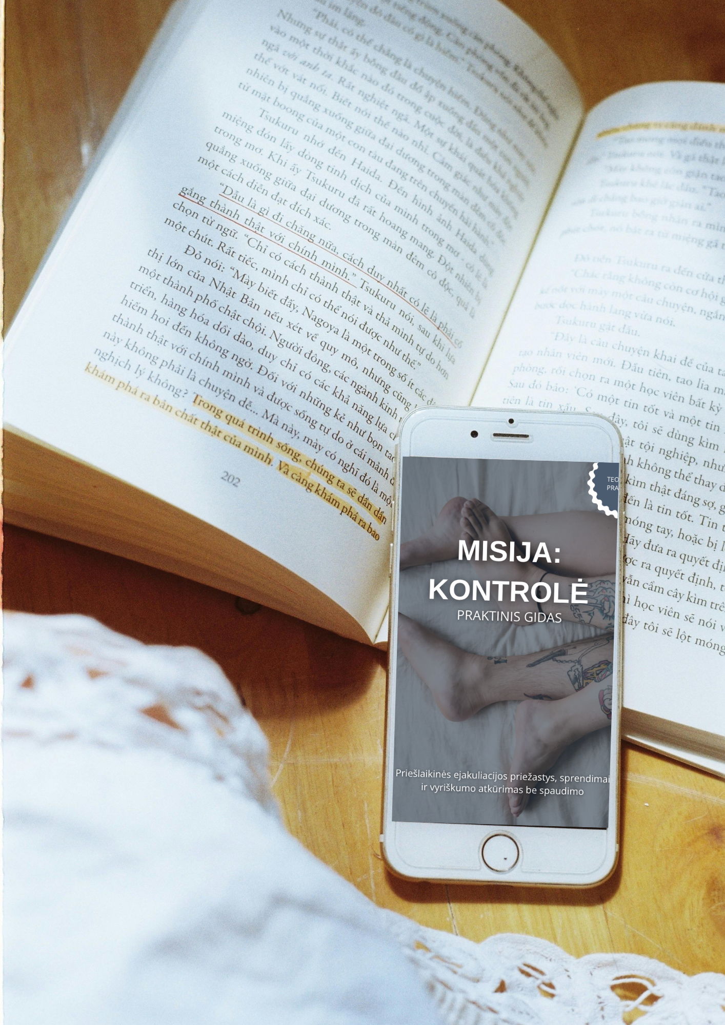 MISIJA: KONTROLĖ praktinė knyga vyrams apie priešlaikinę ejakuliaciją