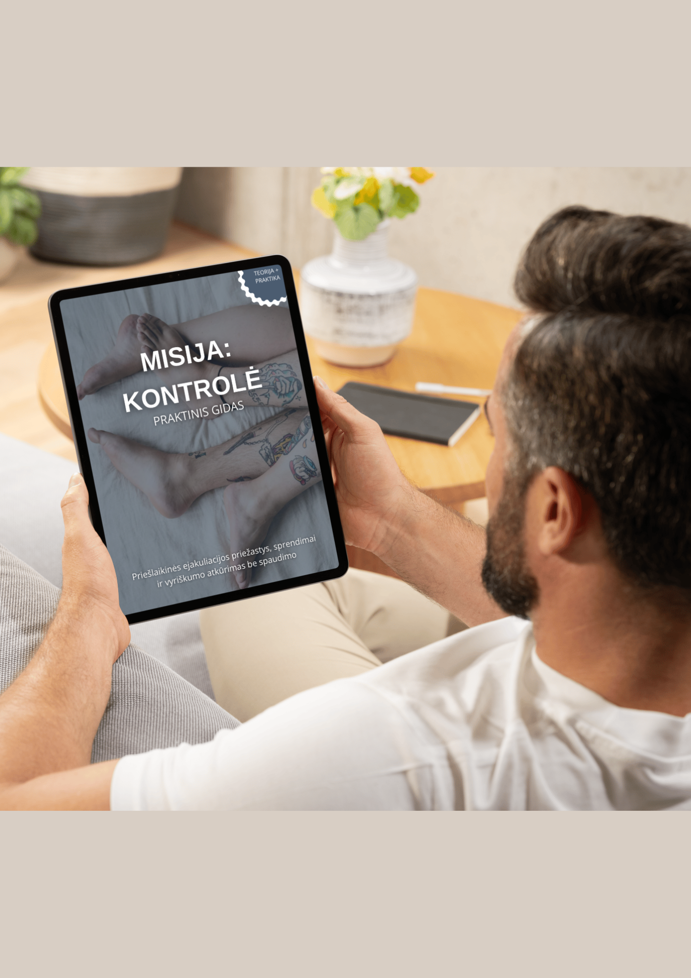 MISIJA: KONTROLĖ praktinė knyga vyrams apie priešlaikinę ejakuliaciją